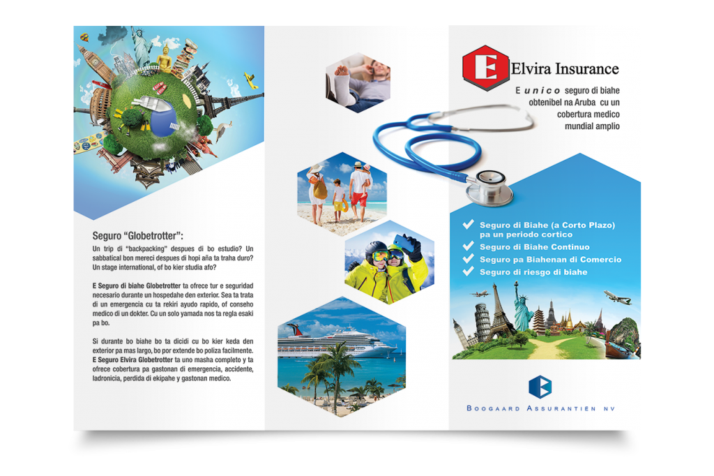 Brochure design for Boogaard Insurances